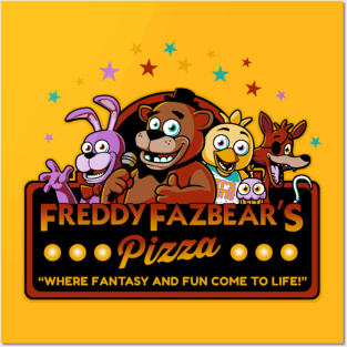 Five Nights at Freddy's Logo Posters and Art